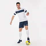 СПОРТИВНАЯ ФОРМА academy ii БЕЛАЯ-МОРСКОЙ ВОЛНЫ (КОРОТКИЙ РУКАВ) 4XS-3XS