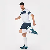 СПОРТИВНАЯ ФОРМА academy ii БЕЛАЯ-МОРСКОЙ ВОЛНЫ (КОРОТКИЙ РУКАВ) 4XS-3XS