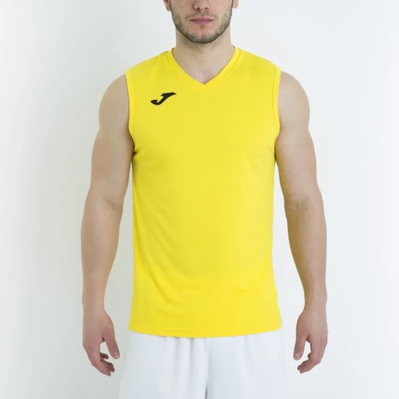 Combi МАЙКА ЖЕЛТАЯ БЕЗ РУКАВОВ XS