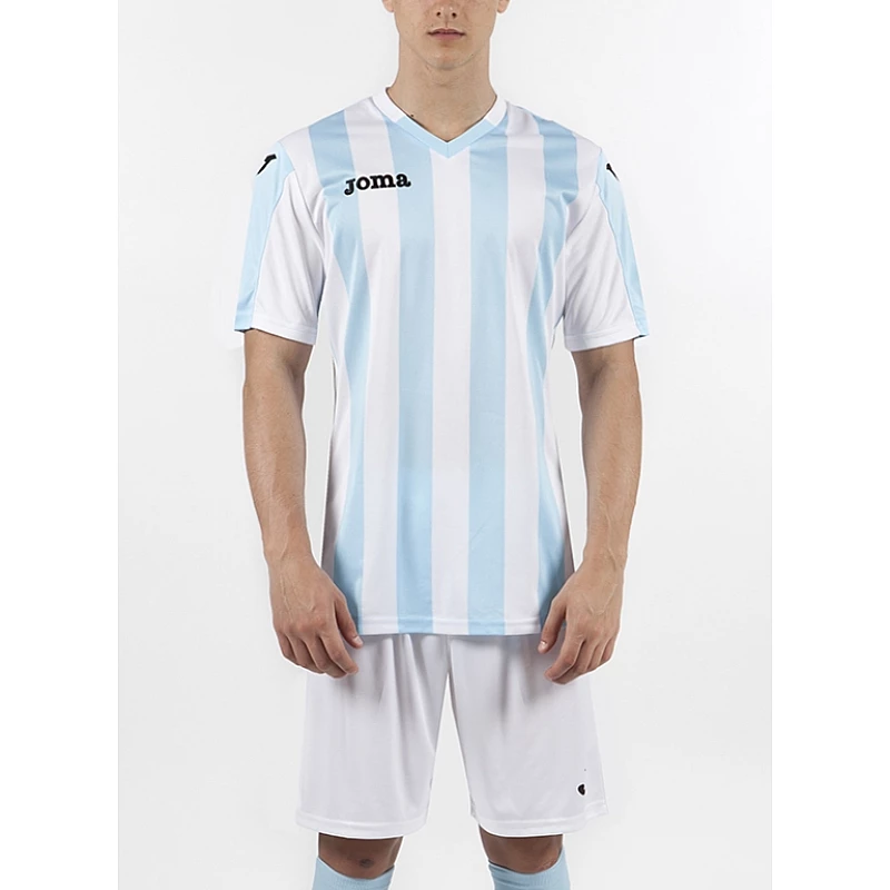 Copa ФУТБОЛКА С КОРОТКИМ РУКАВОМ СОЧЕТАНИЕ БЕЛОГО И СВЕТЛО-ГОЛУБОГО 6XS-5XS Copa ФУТБОЛКА С КОРОТКИМ РУКАВОМ СОЧЕТАНИЕ БЕЛОГО И СВЕТЛО-ГОЛУБОГО 6XS-5XS