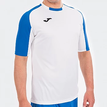 ФУТБОЛКА essential С КОРОТКИМ РУКАВОМ БЕЛЫЙ/СВЕТЛО-СИНИЙ 2XL-3XL