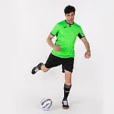 ФУТБОЛКА toletum ii ЗЕЛЕНОГО ФЛОРЕСЦЕНТНОГО ЦВЕТА С ЧЕРНЫМ m/c 2XS