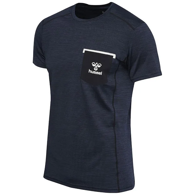 Футболка DALI T-SHIRT S/S 201-681-8248-L Взрослые Мужской ТЕМНО-СИНИЙ