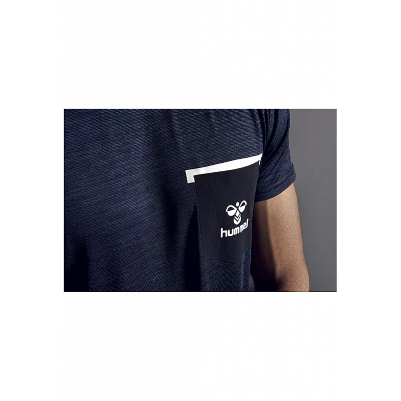 Футболка DALI T-SHIRT S/S 201-681-8248-L Взрослые Мужской ТЕМНО-СИНИЙ
