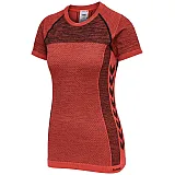 Футболка CLEA SEAMLESS T-SHIRT 208-080-3784-M/L Взрослые Женский ОРАНЖЕВЫЙ
