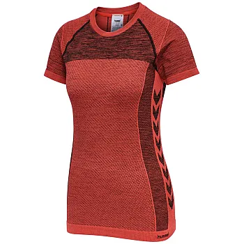 Футболка CLEA SEAMLESS T-SHIRT 208-080-3784-M/L Взрослые Женский ОРАНЖЕВЫЙ