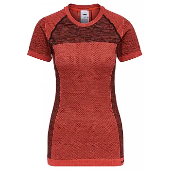 Футболка CLEA SEAMLESS T-SHIRT 208-080-3784-M/L Взрослые Женский ОРАНЖЕВЫЙ