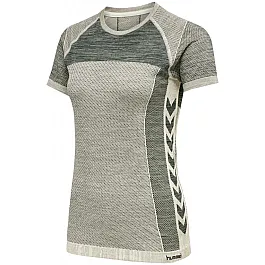 Футболка CLEA SEAMLESS T-SHIRT 208-080-1030-M/L Взрослые Женский СЕРЫЙ