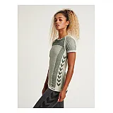 Футболка CLEA SEAMLESS T-SHIRT 208-080-1030-M/L Взрослые Женский СЕРЫЙ