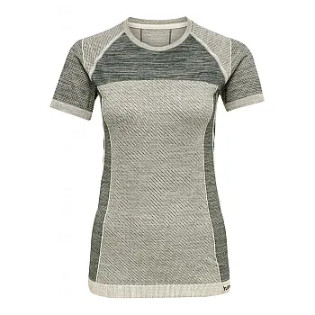 Футболка CLEA SEAMLESS T-SHIRT 208-080-1030-M/L Взрослые Женский СЕРЫЙ