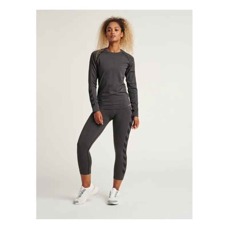 Тайтсы CI SEAMLESS 3/4 TIGHTS 208-079-1502-M/L Взрослые Женский ТЕМНО-СЕРЫЙ