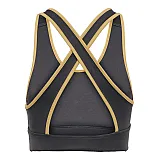 Топ LOTUS SPORTS BRA 208-002-1025-S Дорослі Жіноча ТЕМНО-СІРИЙ