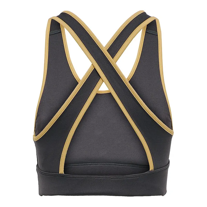 Топ LOTUS SPORTS BRA 208-002-1025-S Взрослые Женский ТЕМНО-СЕРЫЙ