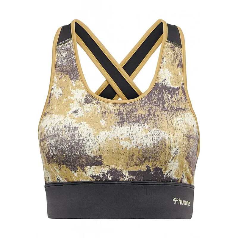Топ LOTUS SPORTS BRA 208-002-1025-S Взрослые Женский ТЕМНО-СЕРЫЙ