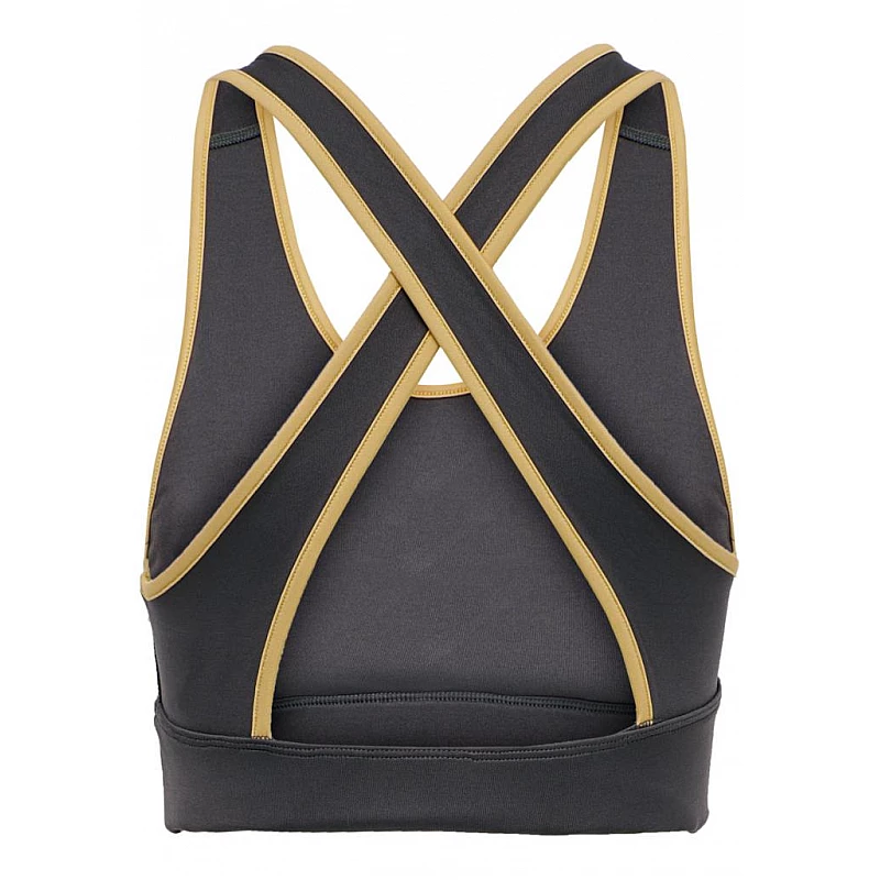 Топ LOTUS SPORTS BRA 208-002-1025-XS Взрослые Женский ТЕМНО-СЕРЫЙ