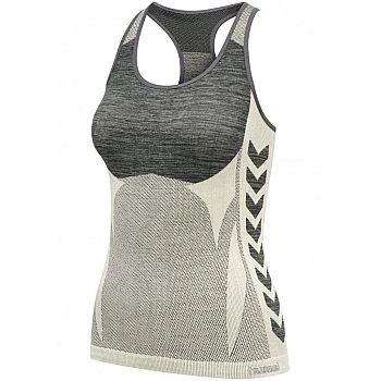 Майка CLEA SEAMLESS TOP 203-853-1030-XS/S Взрослые Женский СЕРЫЙ