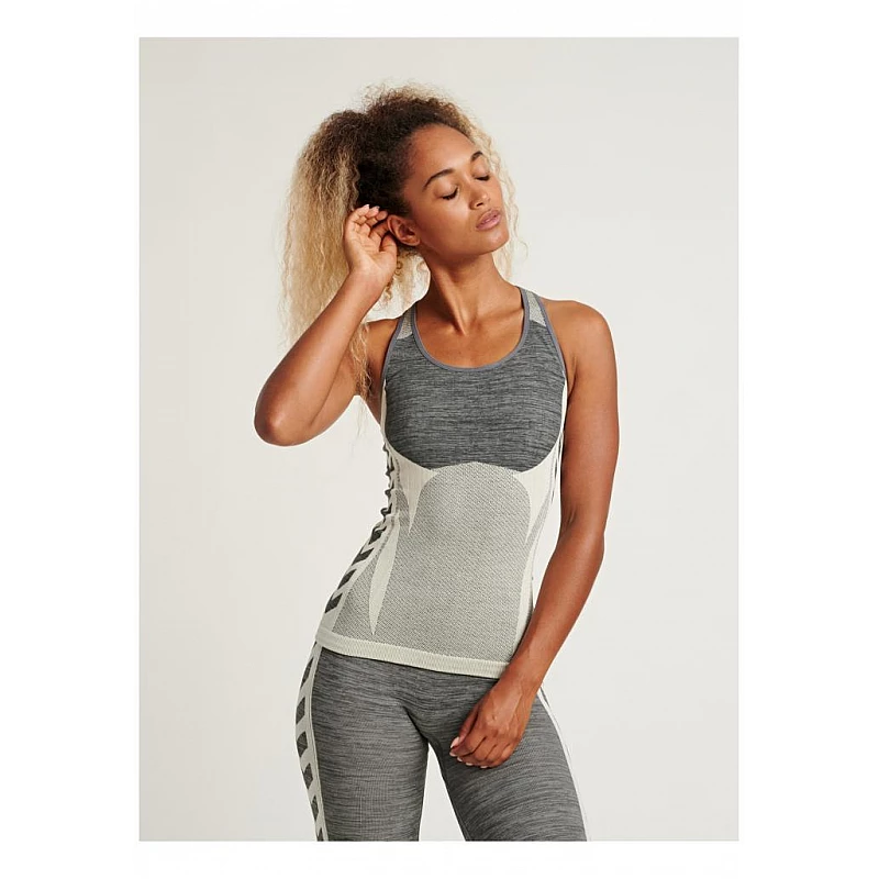 Майка CLEA SEAMLESS TOP 203-853-1030-XS/S Дорослі Жіноча СІРИЙ