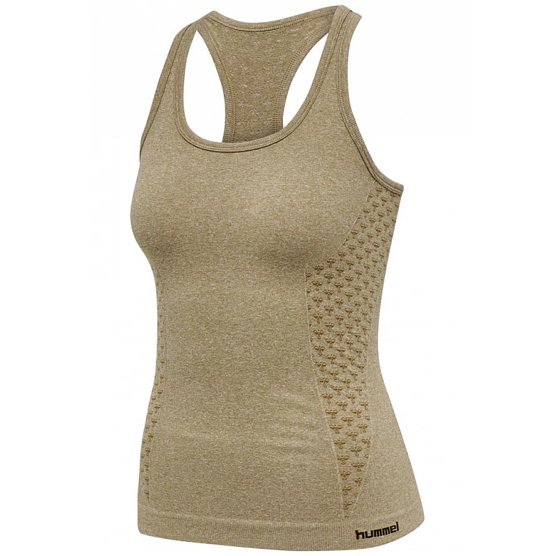 Майка CLASSIC BEE CI SEAMLESS TOP 019-238-8412-XS/S Дорослі Жіноча ГІРЧИЧНИЙ