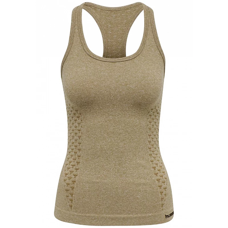 Майка CLASSIC BEE CI SEAMLESS TOP 019-238-8412-XS/S Дорослі Жіноча ГІРЧИЧНИЙ