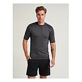 Футболка TRACKER SEAMLESS T-SHIRT 208-412-2508-S Дорослі Чоловіча ТЕМНО-СІРИЙ