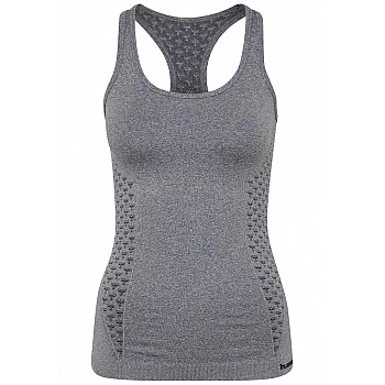Майка CLASSIC BEE CI SEAMLESS TOP 019-238-8709-XS/S Взрослые Женский СЕРЫЙ