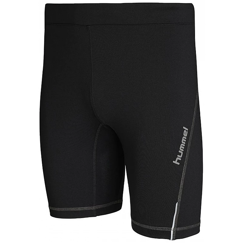 Шорты беговые RUNNER TIGHTS MEN 011-141-2001-L Взрослые Мужской ЧЕРНЫЙ