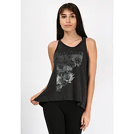 Майка YANA TOP 009-905-2508-S Дорослі Жіноча ТЕМНО-СІРИЙ