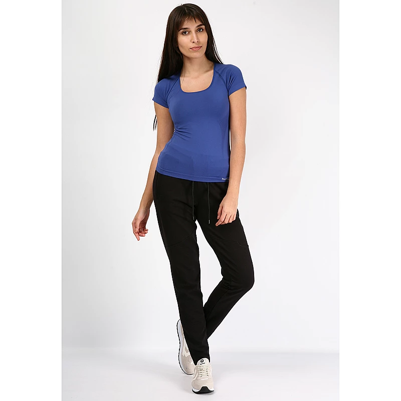 Футболка SUE SEAMLESS SS TEE 009-670-7788-XS/S Дорослі Жіноча СИНІЙ