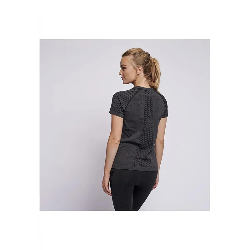 Футболка CI SEAMLESS T-SHIRT S/S 206-507-1502-M/L Взрослые Женский ТЕМНО-СЕРЫЙ