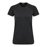 Футболка CI SEAMLESS T-SHIRT S/S 206-507-1502-M/L Взрослые Женский ТЕМНО-СЕРЫЙ