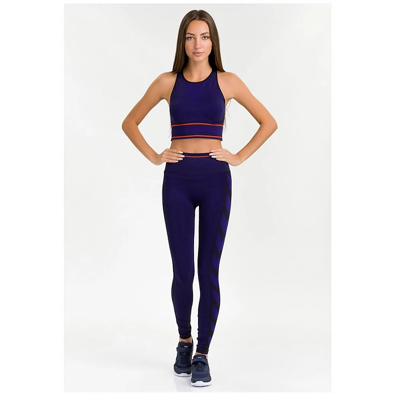 Топ GEMMA SEAMLESS SPORTS TOP 204-553-4129-M/L Взрослые Женский ТЕМНО-СИНИЙ