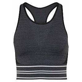 Топ GEMMA SEAMLESS SPORTS TOP 204-553-2001-M/L Взрослые Женский ЧЕРНЫЙ