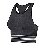 Топ GEMMA SEAMLESS SPORTS TOP 204-553-2001-M/L Взрослые Женский ЧЕРНЫЙ