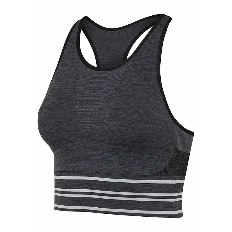Топ GEMMA SEAMLESS SPORTS TOP 204-553-2001-M/L Взрослые Женский ЧЕРНЫЙ