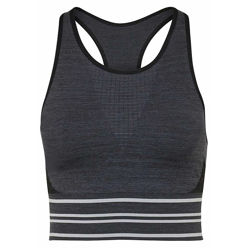 Топ GEMMA SEAMLESS SPORTS TOP 204-553-2001-XL/XXL Взрослые Женский ЧЕРНЫЙ