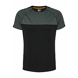 Футболка CLIFF T-SHIRT S / S 204-268-2001-S Дорослі Чоловіча ЧОРНИЙ