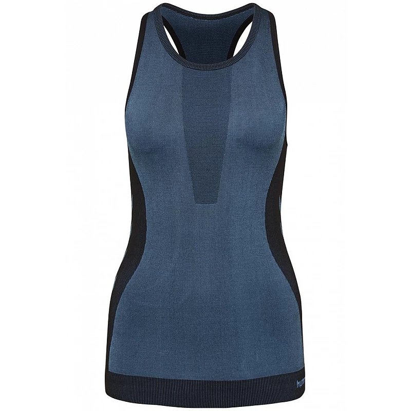 Майка ELLA SEAMLESS TOP 203-056-2995-XS/S Взрослые Женский СИНИЙ