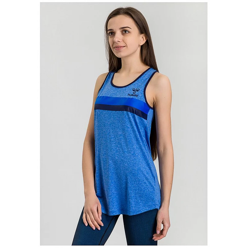 Майка HMLZOE TOP 203-030-7024-XL Дорослі Жіноча СИНІЙ