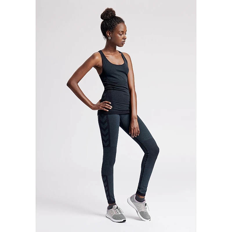 Майка HMLCLEA SEAMLESS TOP 201-804-2001-M/L Дорослі Жіноча ЧОРНИЙ