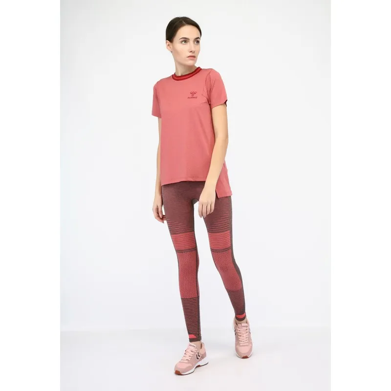 Легінси HMLFAY SEAMLESS TIGHTS 202-572-3499-XS/S Дорослі Жіноча ЧЕРВОНИЙ