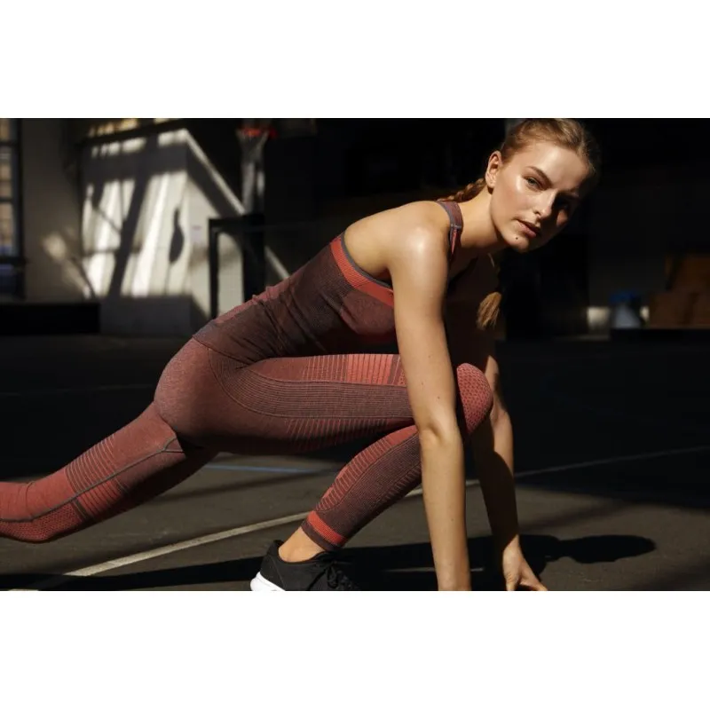 Легінси HMLFAY SEAMLESS TIGHTS 202-572-3499-M/L Дорослі Жіноча ЧЕРВОНИЙ