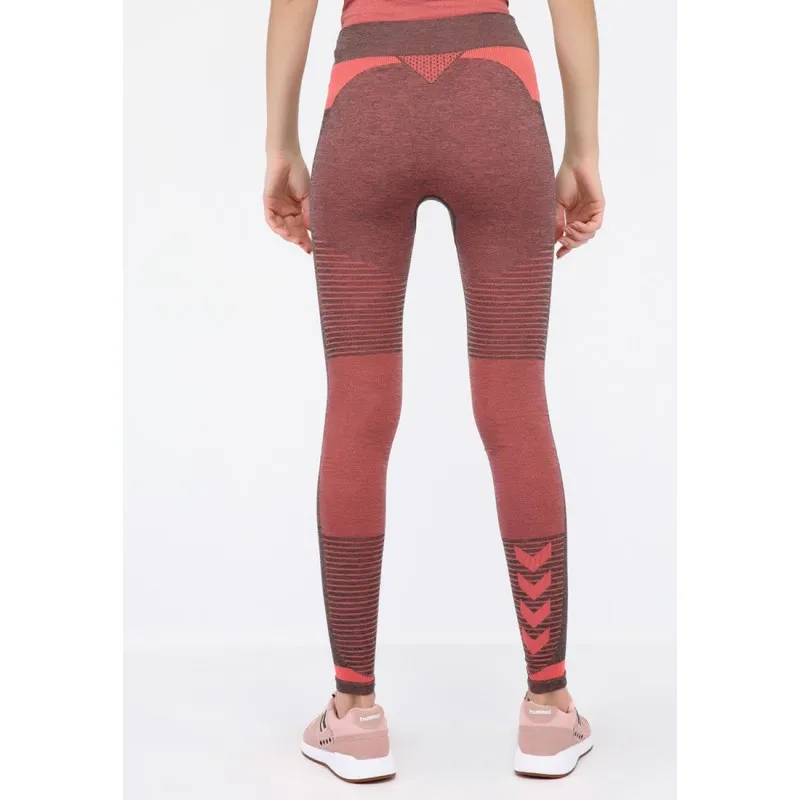 Легінси HMLFAY SEAMLESS TIGHTS 202-572-3499-M/L Дорослі Жіноча ЧЕРВОНИЙ