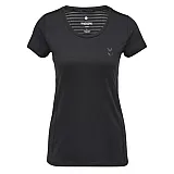 Футболка ANNA SS TEE 019-346-2001-XS Взрослые Женский ЧЕРНЫЙ