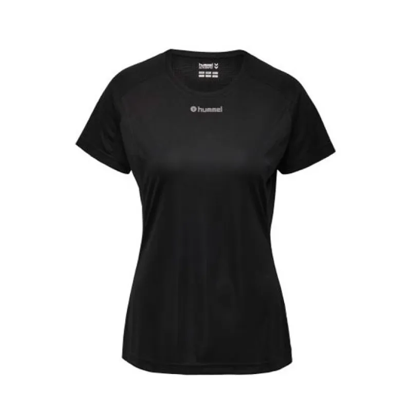 Футболка RUNNER WO SS TEE 019-208-2001-XL Дорослі Жіноча ЧОРНИЙ