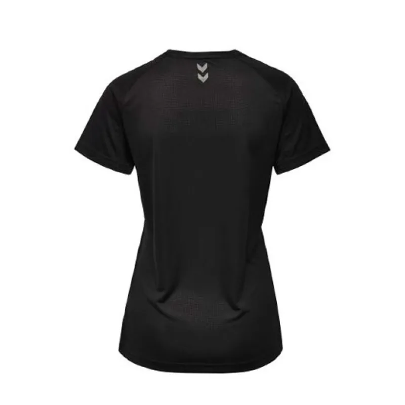 Футболка RUNNER WO SS TEE 019-208-2001-S Дорослі Жіноча ЧОРНИЙ