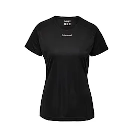 Футболка RUNNER WO SS TEE 019-208-2001-S Дорослі Жіноча ЧОРНИЙ