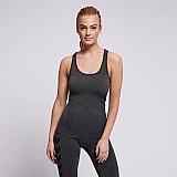 Майка CLASSIC BEE CI SEAMLESS TOP 019-238-1502-M/L Дорослі Жіноча ТЕМНО-СІРИЙ