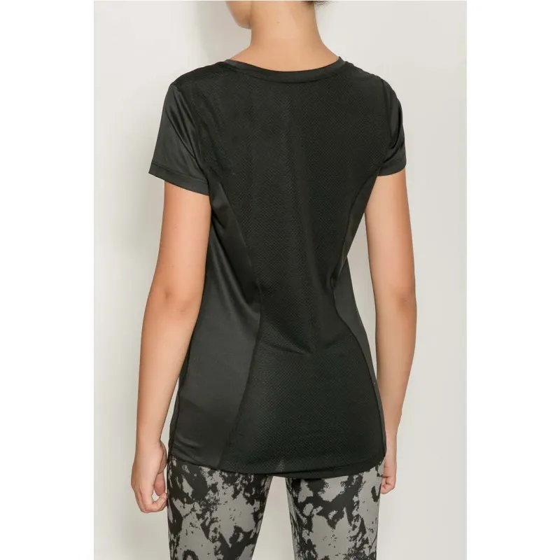 Футболка SHERYL SS TEE 009-665-2001-XS Дорослі Жіноча ЧОРНИЙ