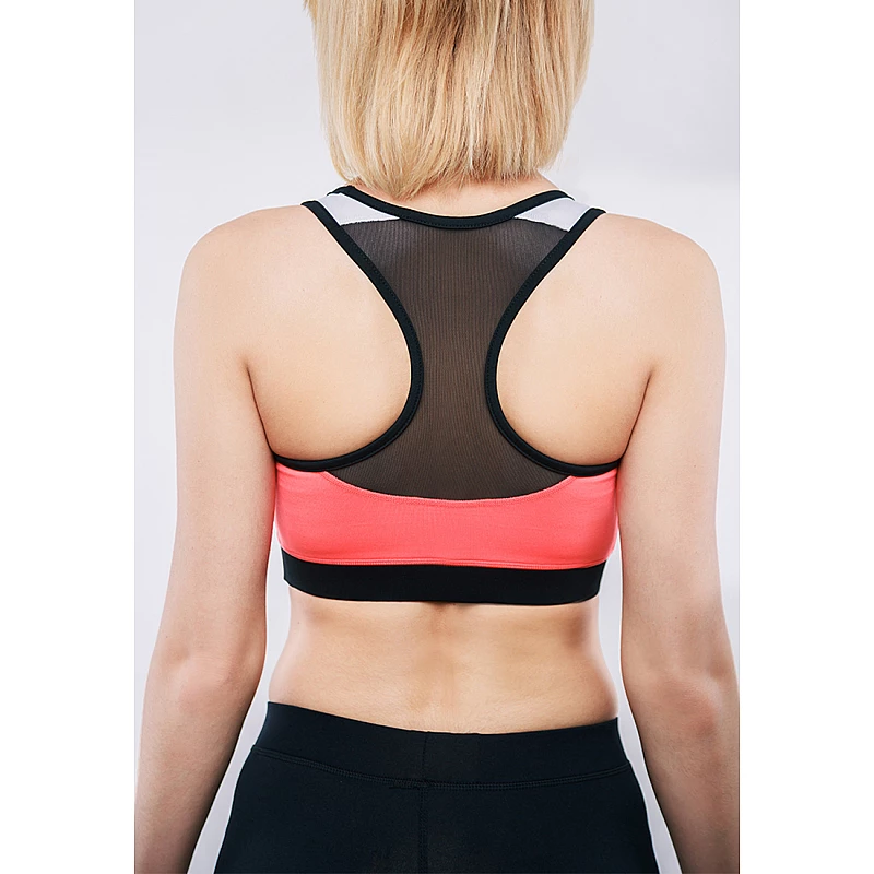 Топ CASSIDY SPORTS BRA 019-053-4126-XS Взрослые Женский КОРАЛЛОВЫЙ