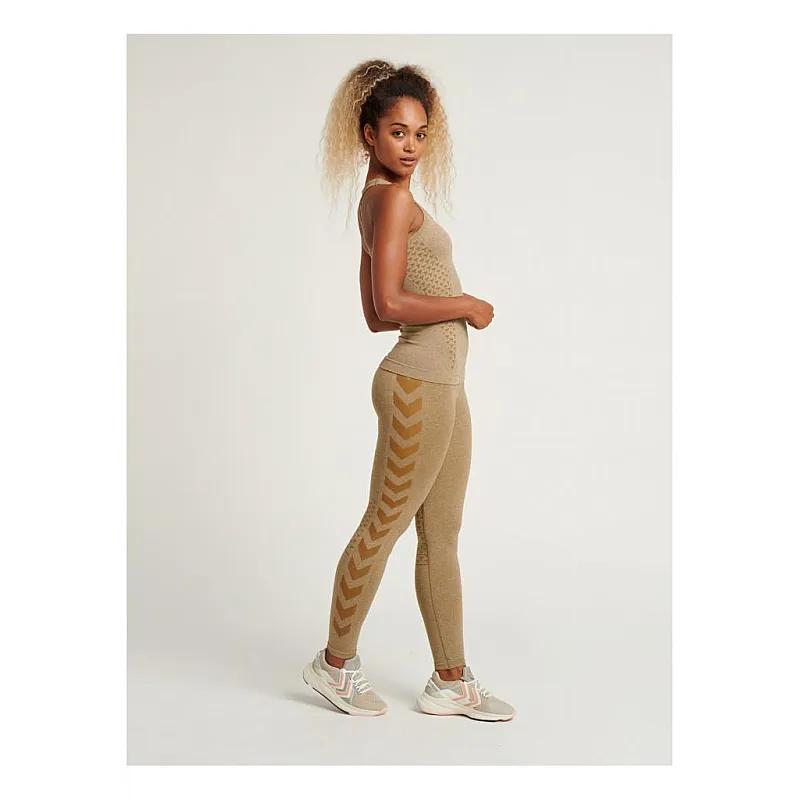 Тайтсы CLASSIC BEE CI SEAMLESS TIGHTS 011-336-8412-XL/XXL Взрослые Женский ГОРЧИЧНЫЙ